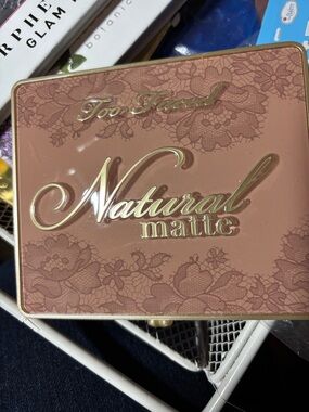 Too Faced Natural MATTE Palette — Pink, Brown & Cream Shades